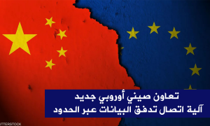 تعاون صيني أوروبي جديد.. آلية اتصال تدفق البيانات عبر الحدود