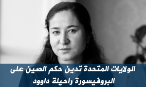 الولايات المتحدة تدين حكم الصين على البروفيسورة راحيلة داوود