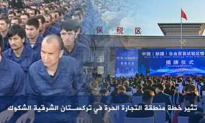 تثير خطة منطقة التجارة الحرة في تركستان الشرقية الشكوك