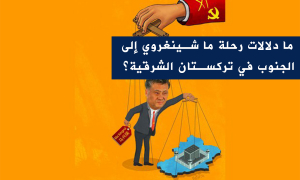 ما دلالات رحلة ما شينغروي إلى الجنوب في تركستان الشرقية؟