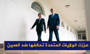 عززت الولايات المتحدة تحالفها ضد الصين