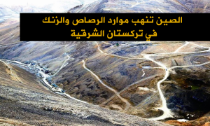 الصين تنهب موارد الرصاص والزنك في تركستان الشرقية