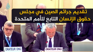 تقديم جرائم الصين في مجلس حقوق الإنسان التابع للأمم المتحدة