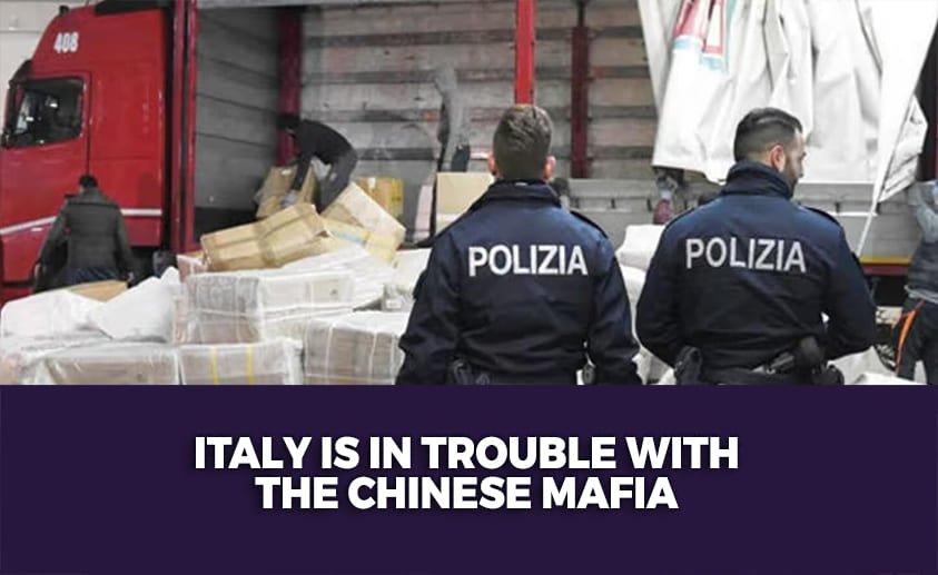 Italy is in trouble with the Chinese mafia