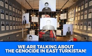 We are talking about the genocide in East Turkistan!