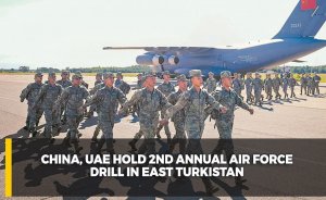 China, UAE hold 2nd annual air force drill in East Turkistan