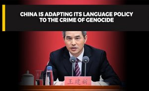 China is adapting its language policy to the crime of genocide