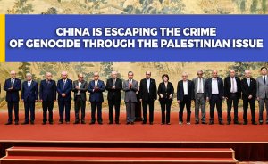 China is escaping the crime of genocide through the Palestinian issue