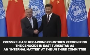 Press Release Regarding Countries Recognizing the Genocide in East Turkistan as an 