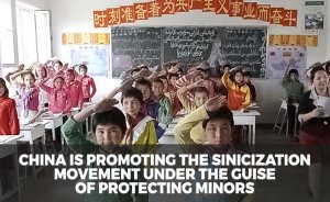China is promoting the Sinicization movement under the guise of protecting minors