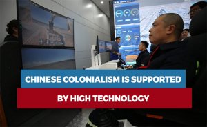 Chinese colonialism is supported by high technology