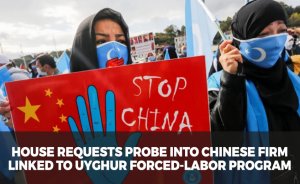 House Requests Probe into Chinese Firm Linked to Uyghur Forced-Labor Program