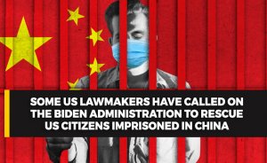 Some US lawmakers have called on the Biden administration to rescue US citizens imprisoned in China.
