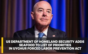 US Department of Homeland Security adds seafood to list of priorities in Uyghur Forced Labor Prevention Act