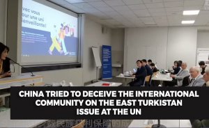 China tried to deceive the international community on the East Turkistan issue at the UN