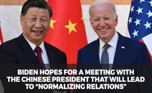 Biden hopes for a meeting with the Chinese President that will lead to “normalizing relations.”