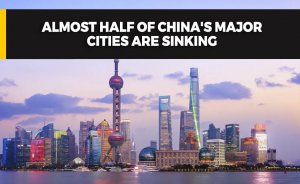 Almost half of China's major cities are sinking
