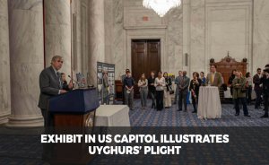 Exhibit in US Capitol illustrates Uyghurs’ plight