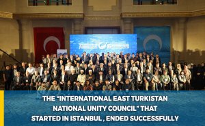 The “International East Turkistan National Unity Council” that started in Istanbul on October 4, 2024, ended successfully on October 7, 2024.