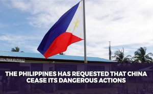 The Philippines has requested that China cease its dangerous actions.
