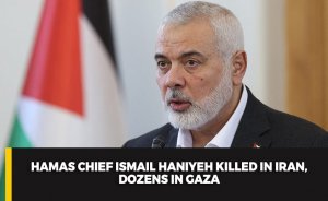 Hamas chief Ismail Haniyeh killed in Iran, dozens in Gaza