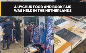 A Uyghur food and book fair was held in the Netherlands