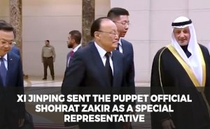 Xi Jinping sent the puppet official Shohrat Zakir as a special representative