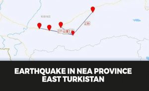 Earthquake in Nea Province, East Turkistan