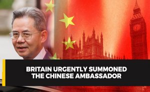 Britain urgently summoned the Chinese ambassador