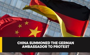 China summoned the German ambassador to protest