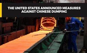 The United States announced measures against Chinese dumping