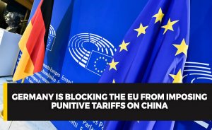 Germany is blocking the EU from imposing punitive tariffs on China
