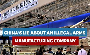 China's lie about an illegal arms manufacturing company