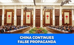 China Continues False Propaganda