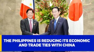 The Philippines is reducing its economic and trade ties with China