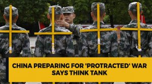 China preparing for 'protracted' war, says think tank