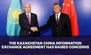 The Kazakhstan-China information exchange agreement has raised concerns