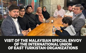Visit of the Malaysian Special Envoy of the International Union of East Turkistan organizations