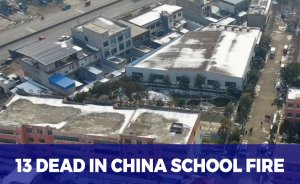 13 Dead in China School Fire