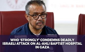 WHO 'strongly' condemns deadly Israeli attack on Al-Ahli Baptist Hospital in Gaza