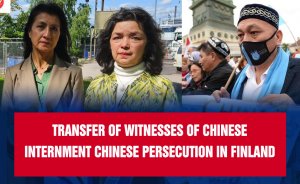Transfer of witnesses of Chinese internment Chinese persecution in Finland