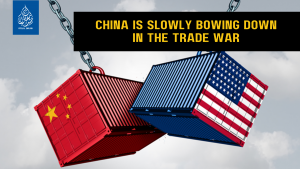 China is slowly bowing down in the trade war