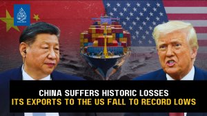 China suffers historic losses: Its exports to the US fall to record lows