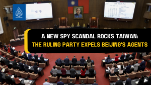 A new spy scandal rocks Taiwan: The ruling party expels Beijing's agents.