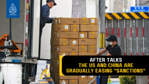After talks the US and China are gradually easing 
