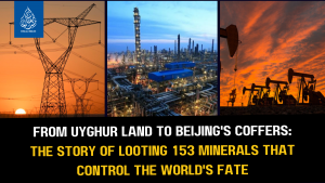 From Uyghur land to Beijing's Coffers: The Story of Looting 153 Minerals that control the world's fate