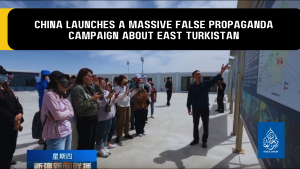 China launches a massive false propaganda campaign about East Turkistan