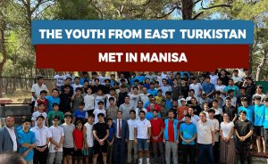 The youth from East Turkistan met in Manisa.
