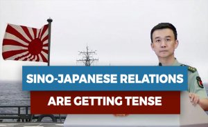 Sino-Japanese relations are getting tense.