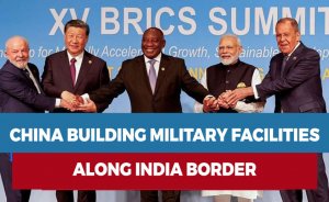 China building military facilities along India border